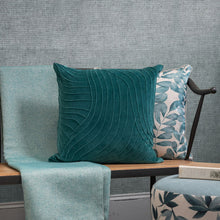 Load image into Gallery viewer, Waterfall Embroidered Cushion
