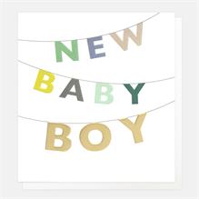 Baby Boy Bunting