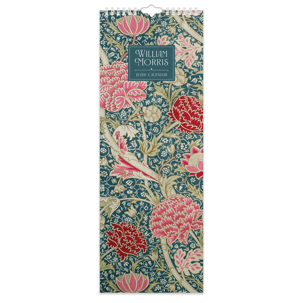 William Morris Slim 2026 Calendar