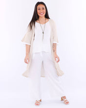 Load image into Gallery viewer, Cotton Blend Long Kimono
