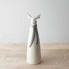 Load image into Gallery viewer, Grey Scarf Reindeer, 19cm
