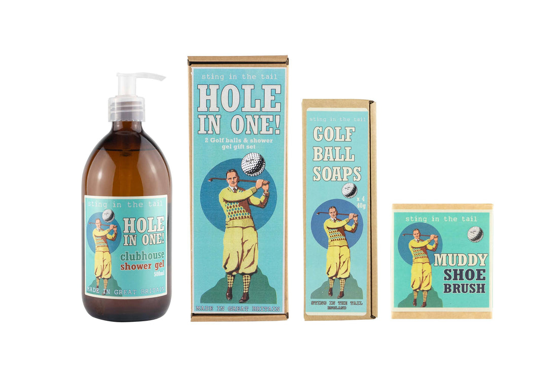 Golf Ball Box of Soap X 4
