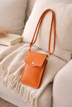 Load image into Gallery viewer, Italian Genuine Leather Mobile Cross Body Bag
