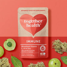 Load image into Gallery viewer, Together Health Wholefood Immune Vitamin C, D3 &amp; Zinc
