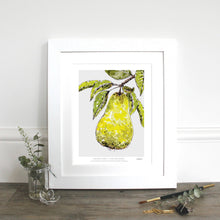 Load image into Gallery viewer, Golden Pear 10 x 12" Fine Art Print
