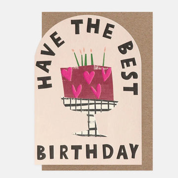 Have The Best Birthday Cake With Hearts