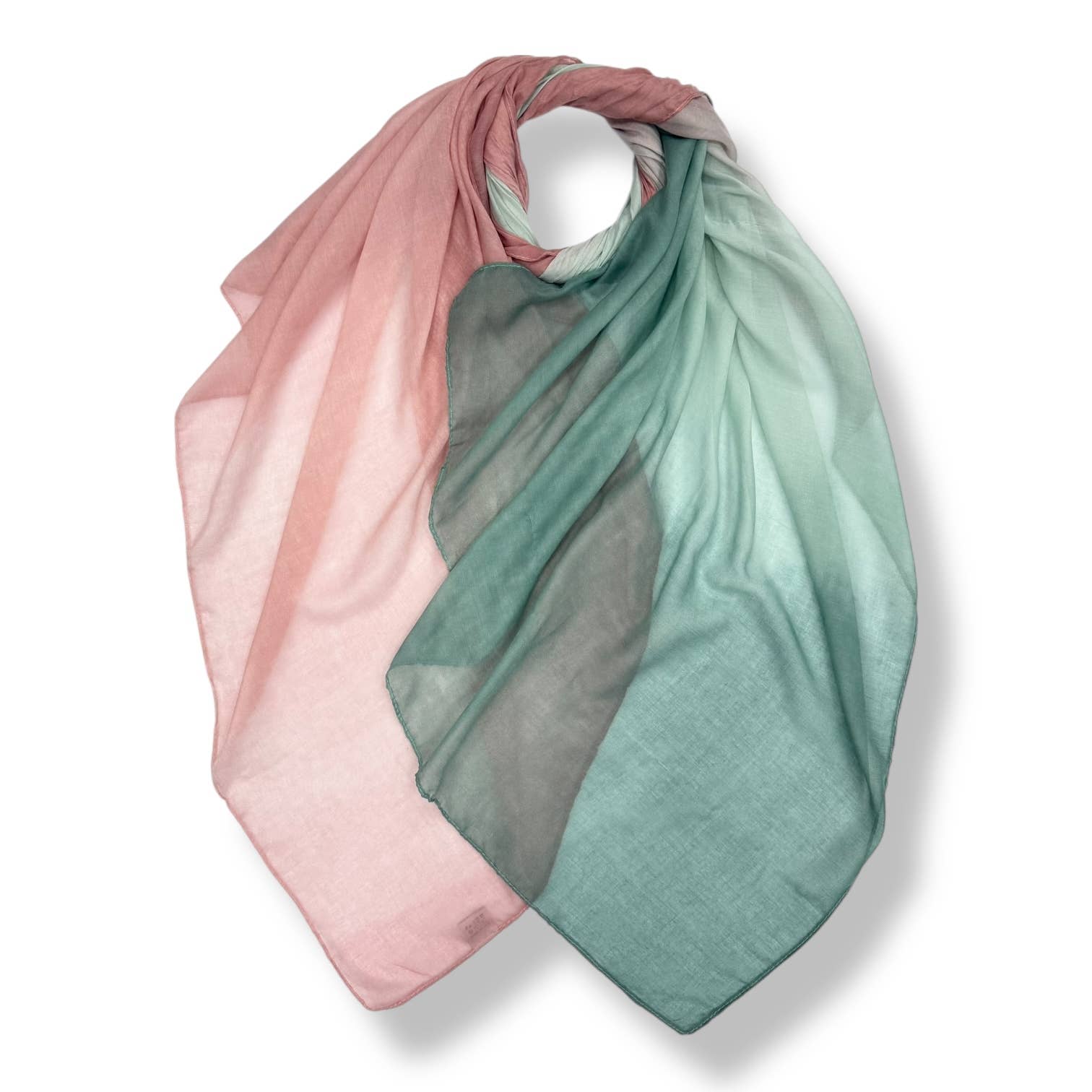 Ombre Lightweight Cotton Viscose Scarf
