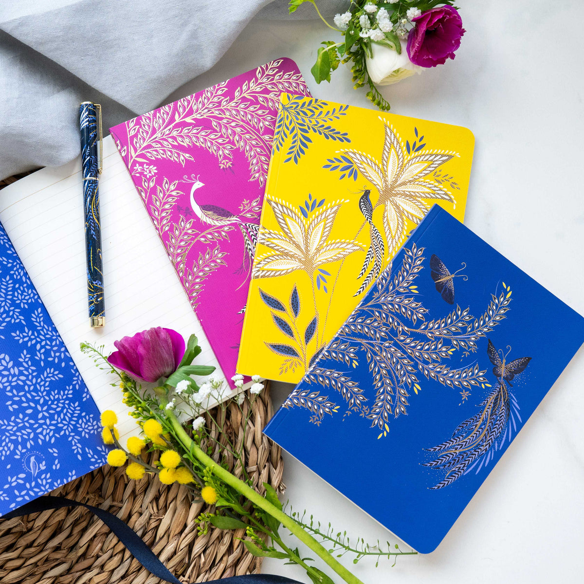 Sara Miller Birthday - Set of 3 B6 Notebooks