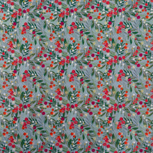 Load image into Gallery viewer, Christmas 2025 Wrapping Paper 3M Berries Holly Blue
