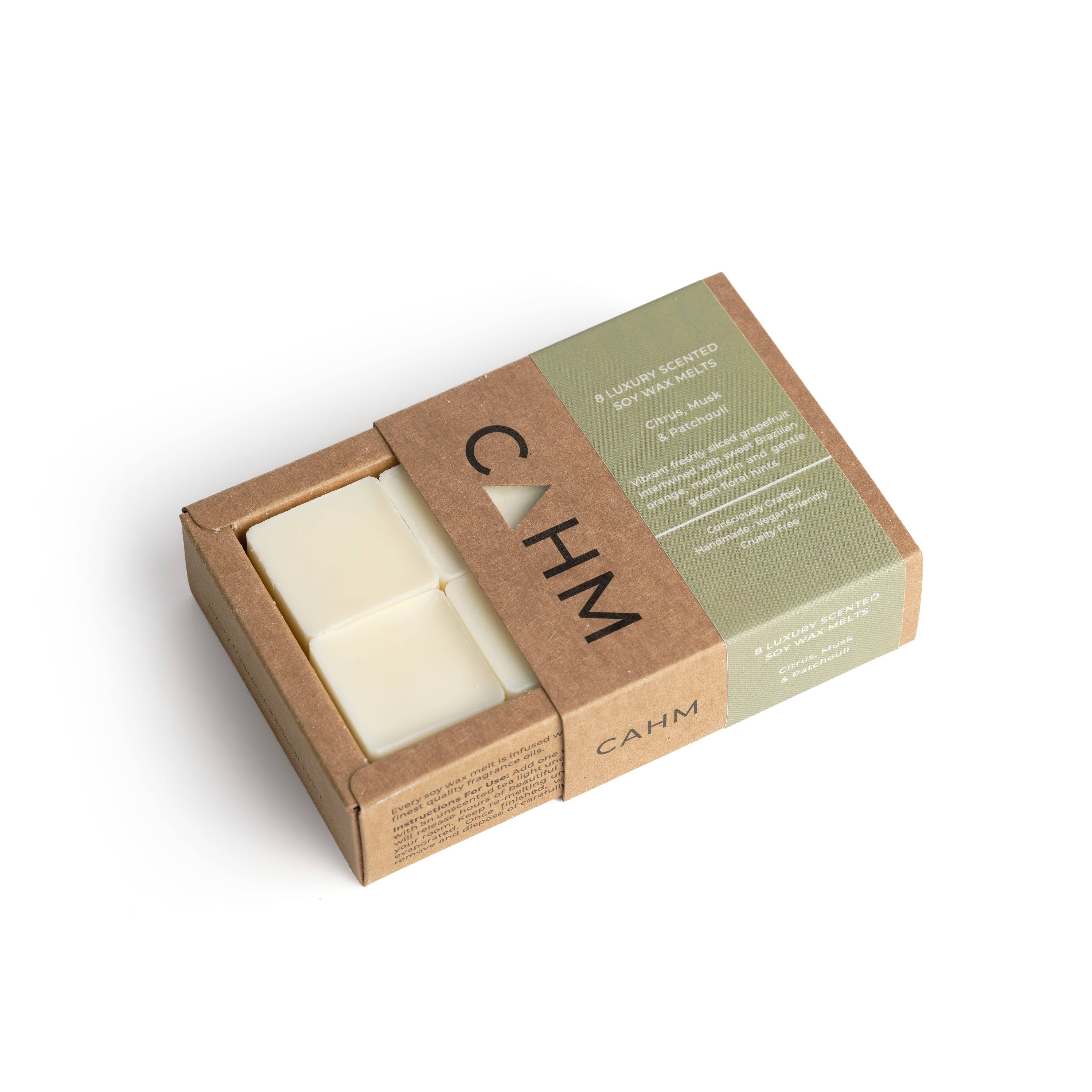 Citrus, Musk and Patchouli Soy Wax Melt Gift Box | Wax Melts
