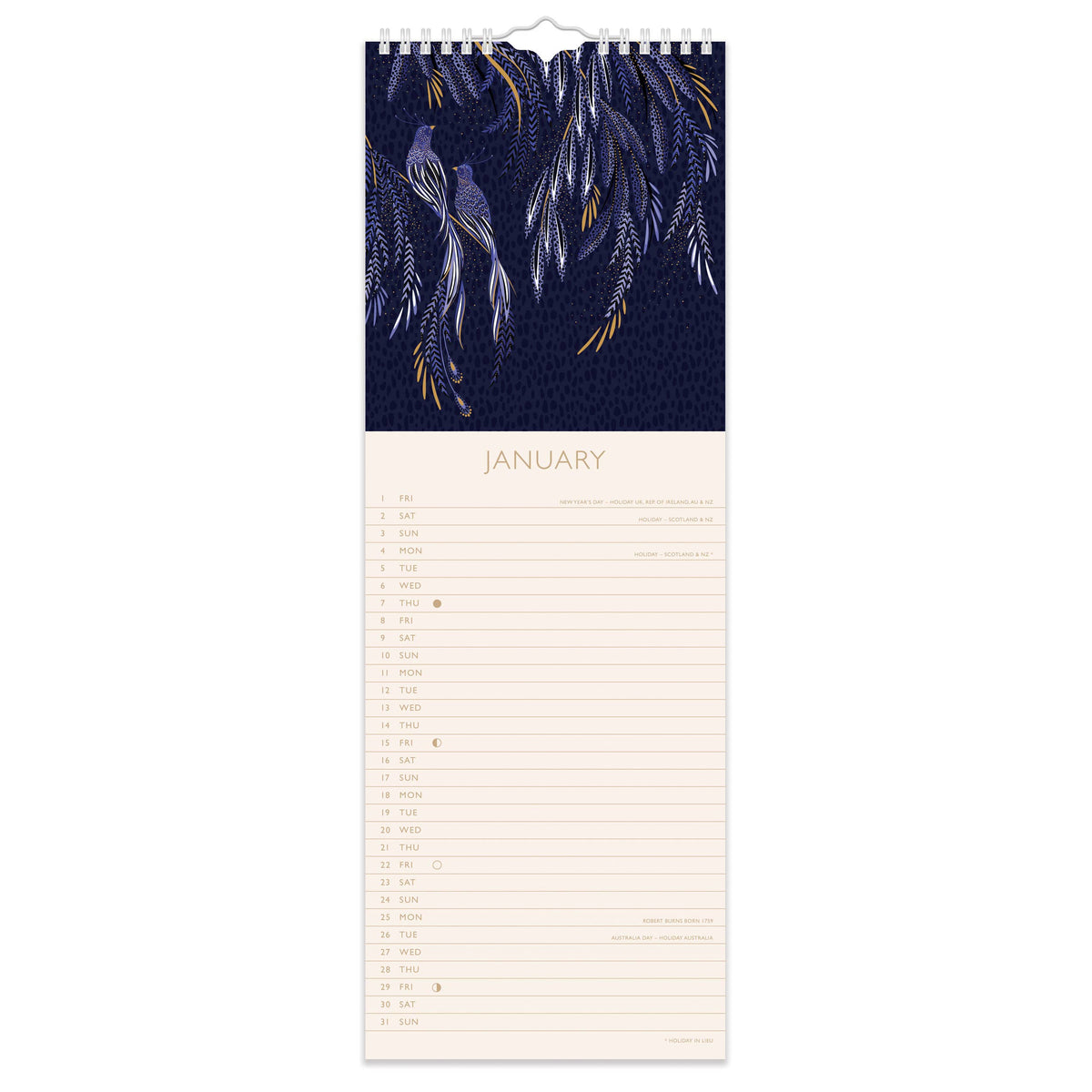 2027 Slim Calendar - Sara Miller