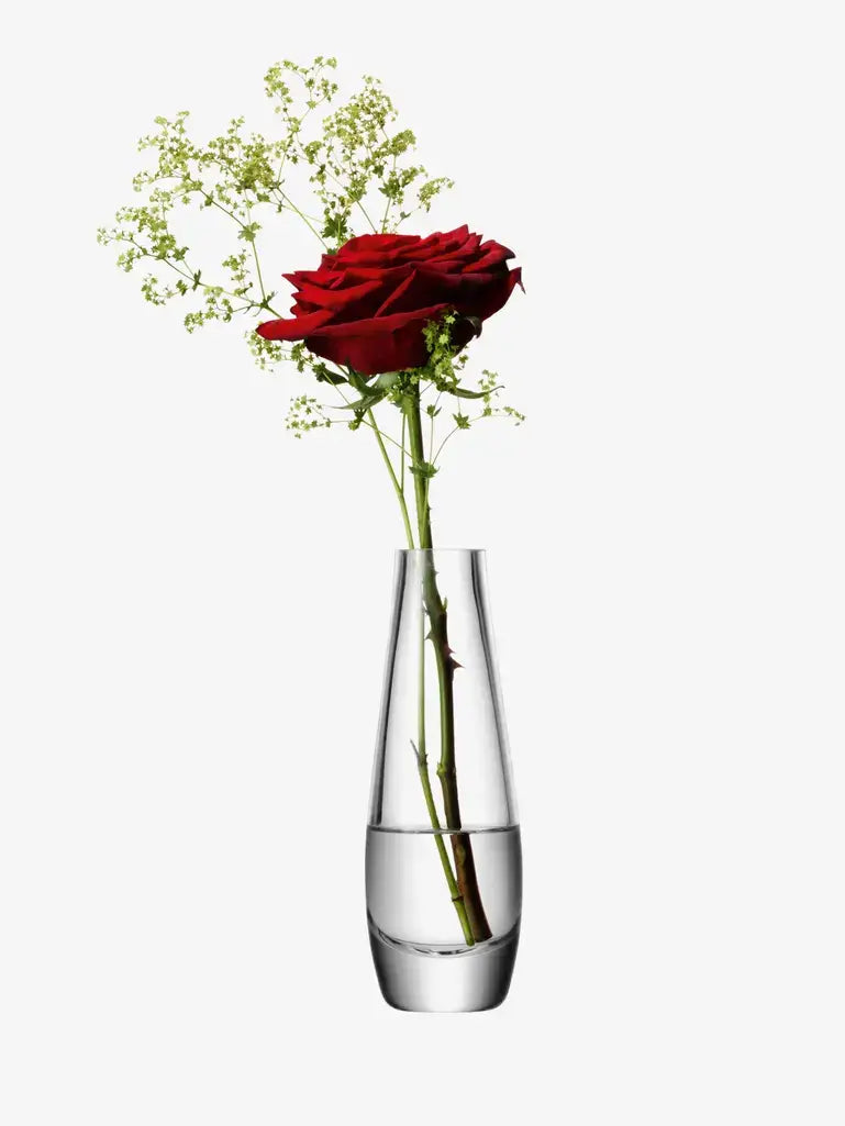 LSA Glass Flower Single Stem Vase