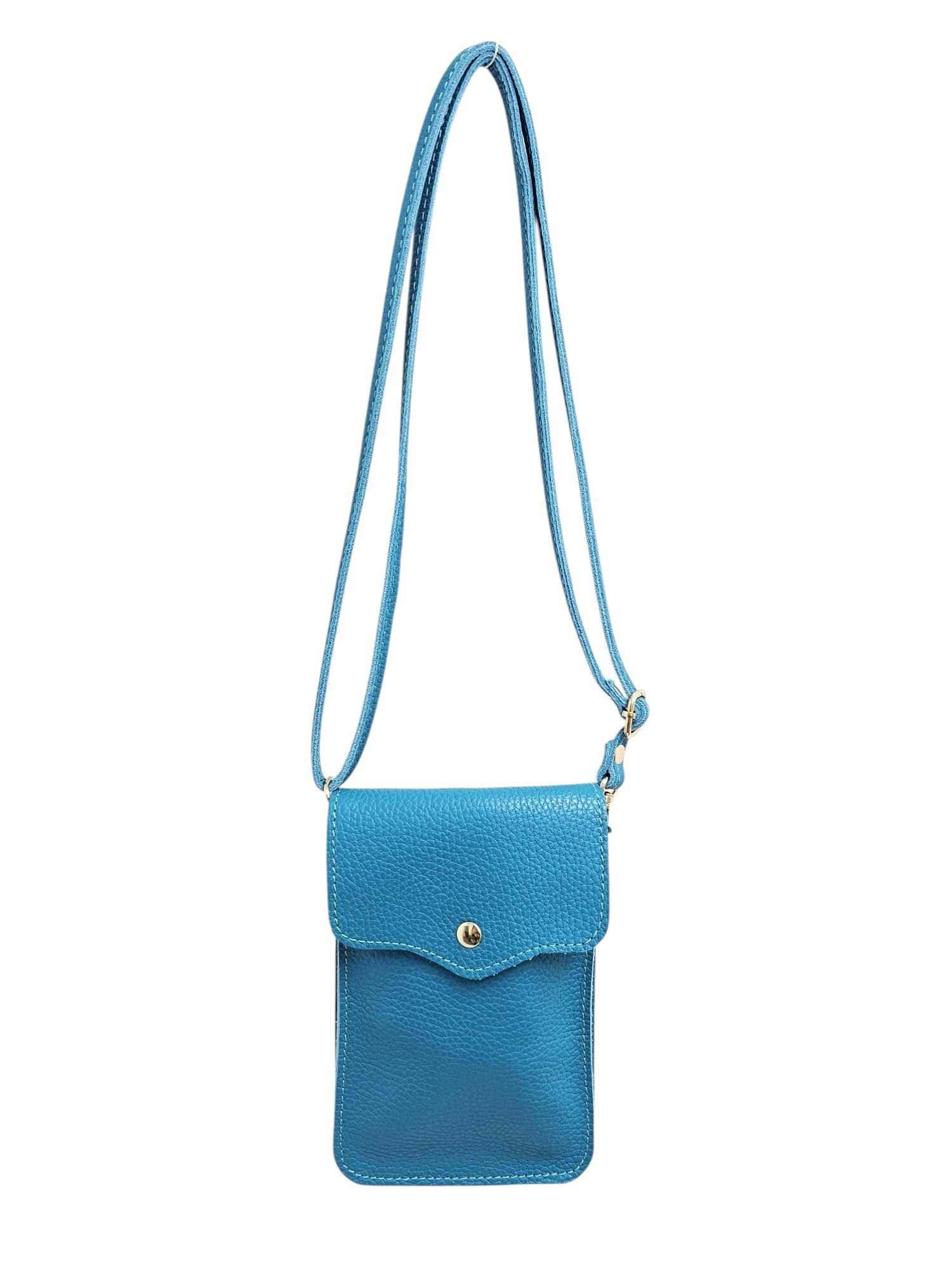 Italian Genuine Leather Mobile Cross Body Bag