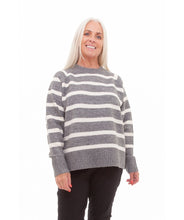 Load image into Gallery viewer, Crew Neck Stripe Jumper
