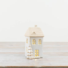 Load image into Gallery viewer, LED Christmas House w/ Gold Detail 14cm
