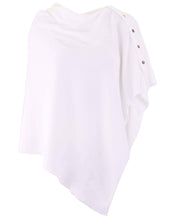 Load image into Gallery viewer, Summer Poncho with Buttons
