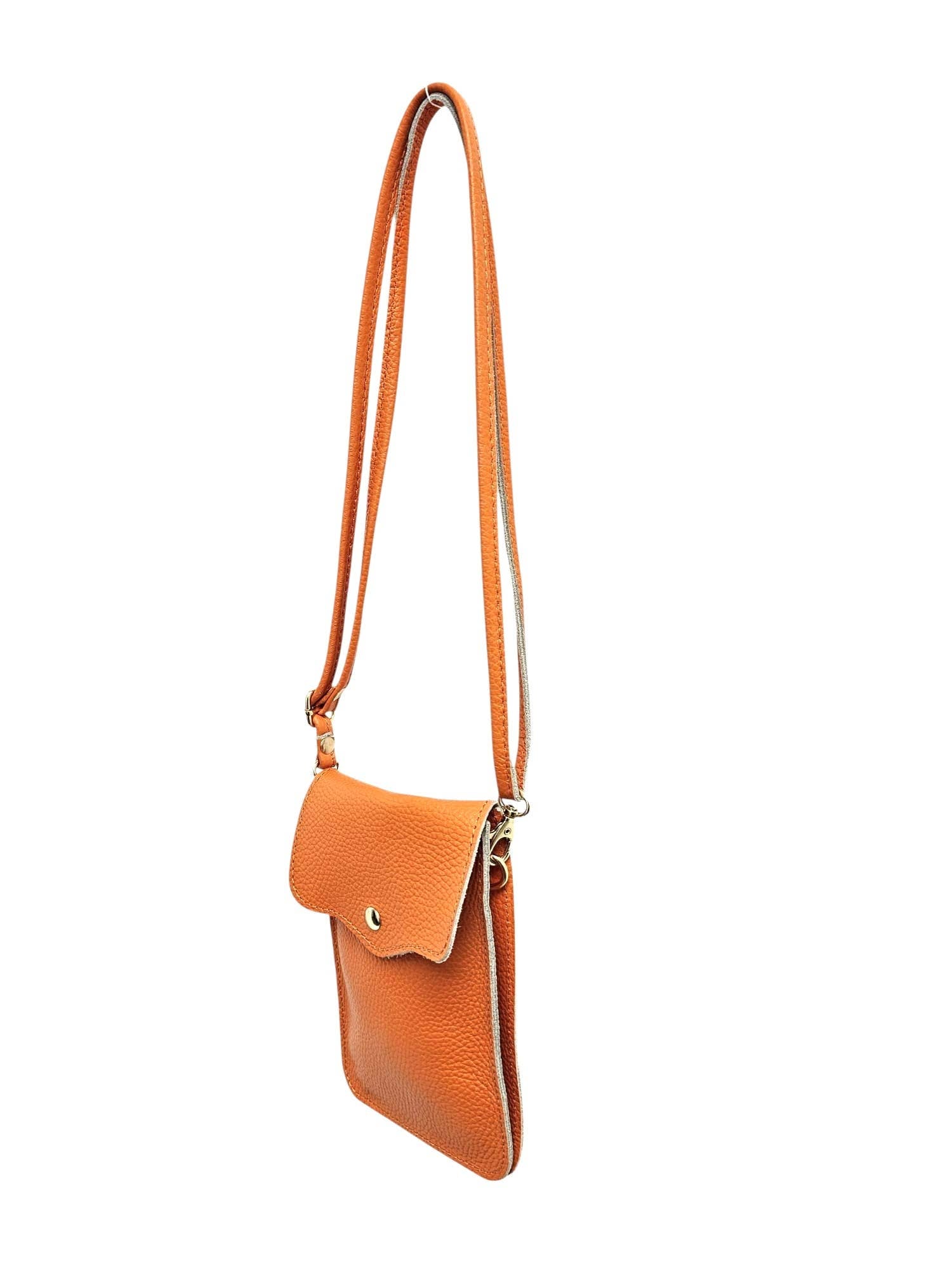 Italian Genuine Leather Mobile Cross Body Bag