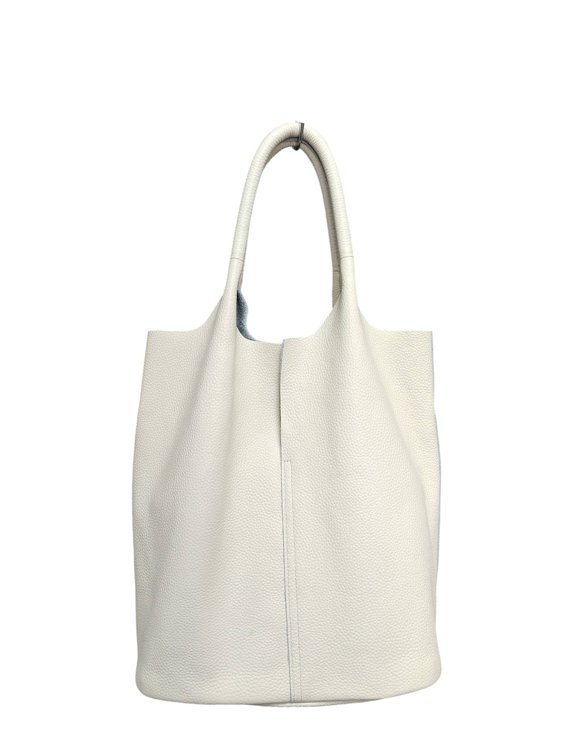 Genuine Leather Soft Hobo Tote Bag