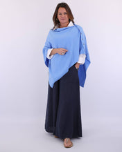 Load image into Gallery viewer, Summer Poncho with Buttons
