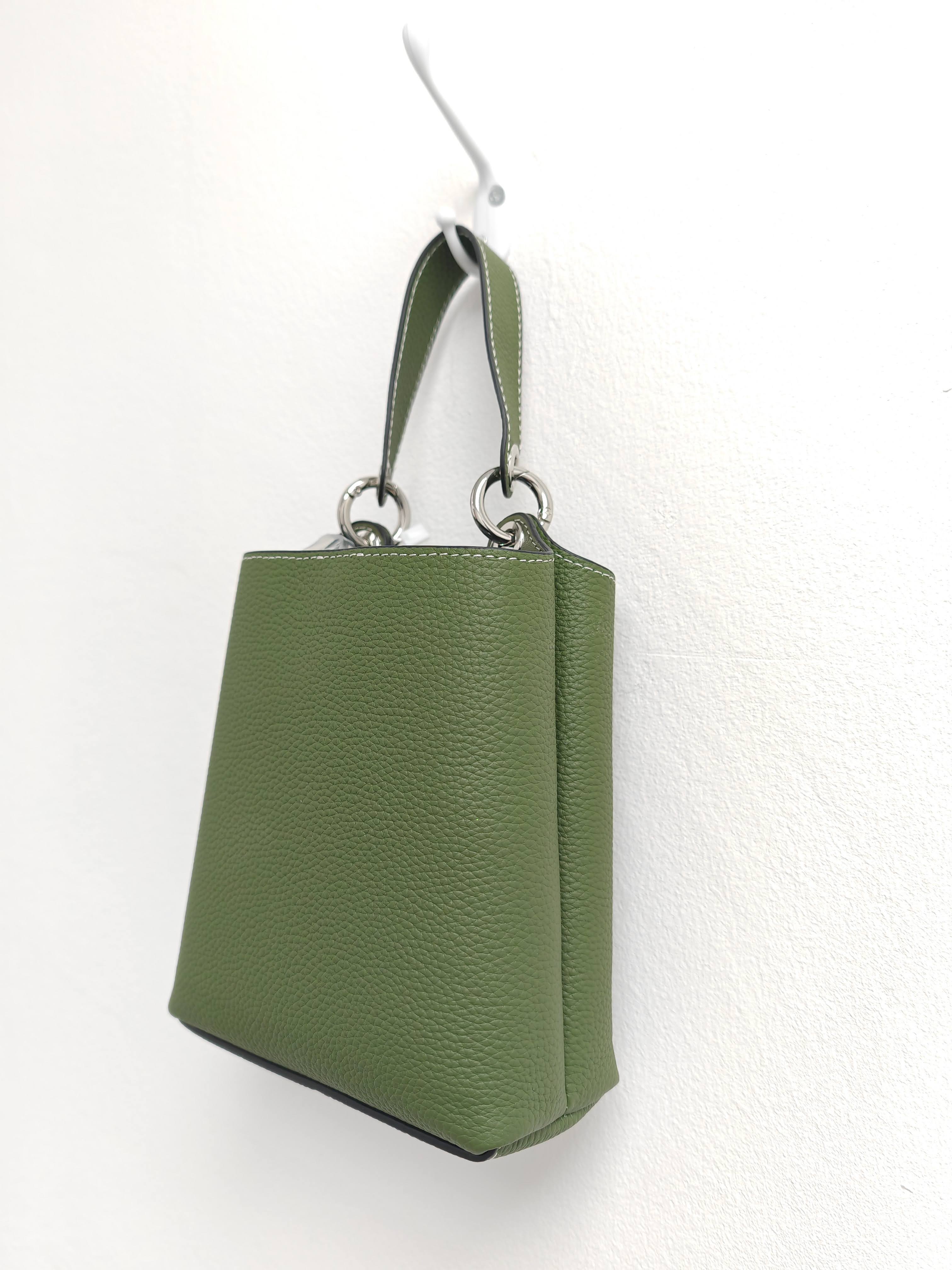 Soft Genuine Leather 2 Compartment Hand Bag