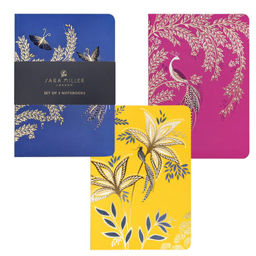Sara Miller Birthday - Set of 3 B6 Notebooks