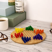 Load image into Gallery viewer, Bamboo Chinese Chequers Set
