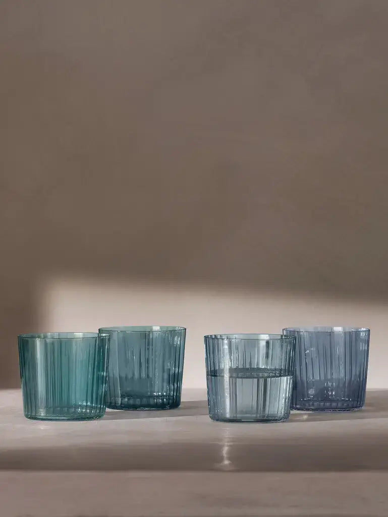 LSA Gems Tumbler 310ml Assorted Sapphire x 4