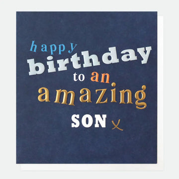 Happy Birthday Amazing Son