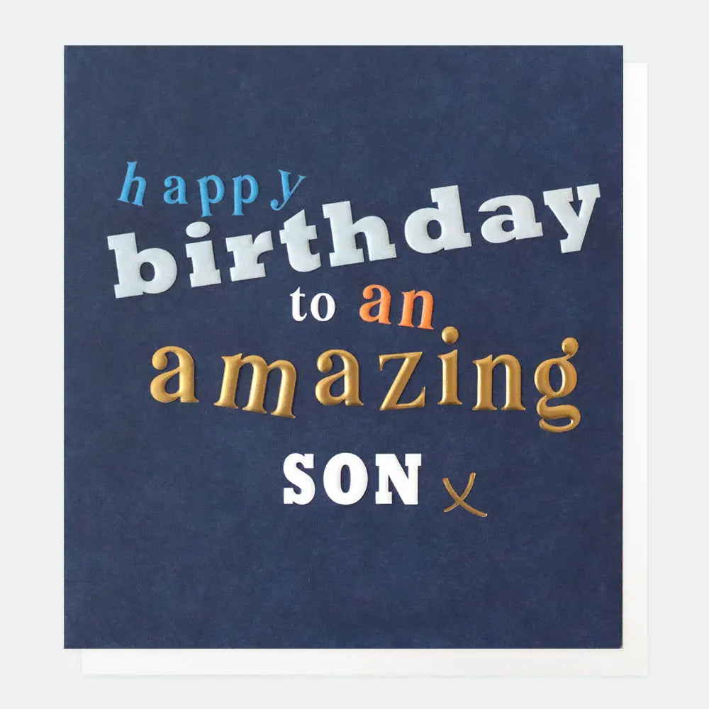 Happy Birthday Amazing Son