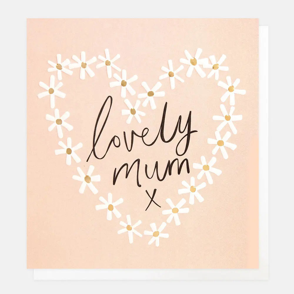 Lovely Mum Daisy Heart