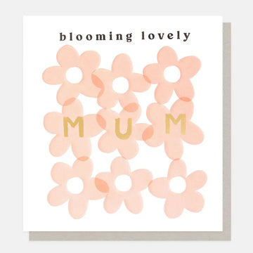 Blooming Lovely Mum Simple Flower Pattern