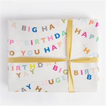 Words of Love Happy Birthday Bunting