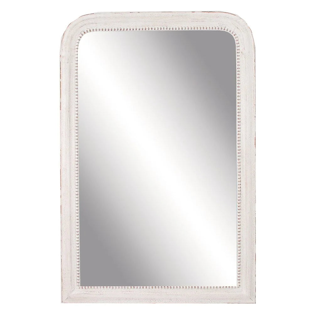 Vintage Mirror Antique White