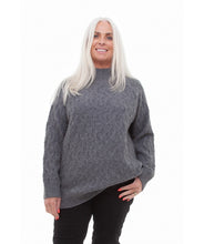 Load image into Gallery viewer, Soft Tweed Textured Turtle Neck Jumper
