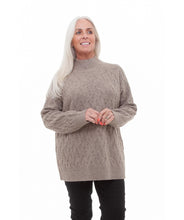 Load image into Gallery viewer, Soft Tweed Textured Turtle Neck Jumper
