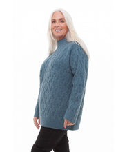 Load image into Gallery viewer, Soft Tweed Textured Turtle Neck Jumper
