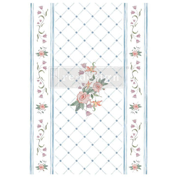 SWEDIH POSY 24"x35" TRANSFER- ANNIE SLOAN