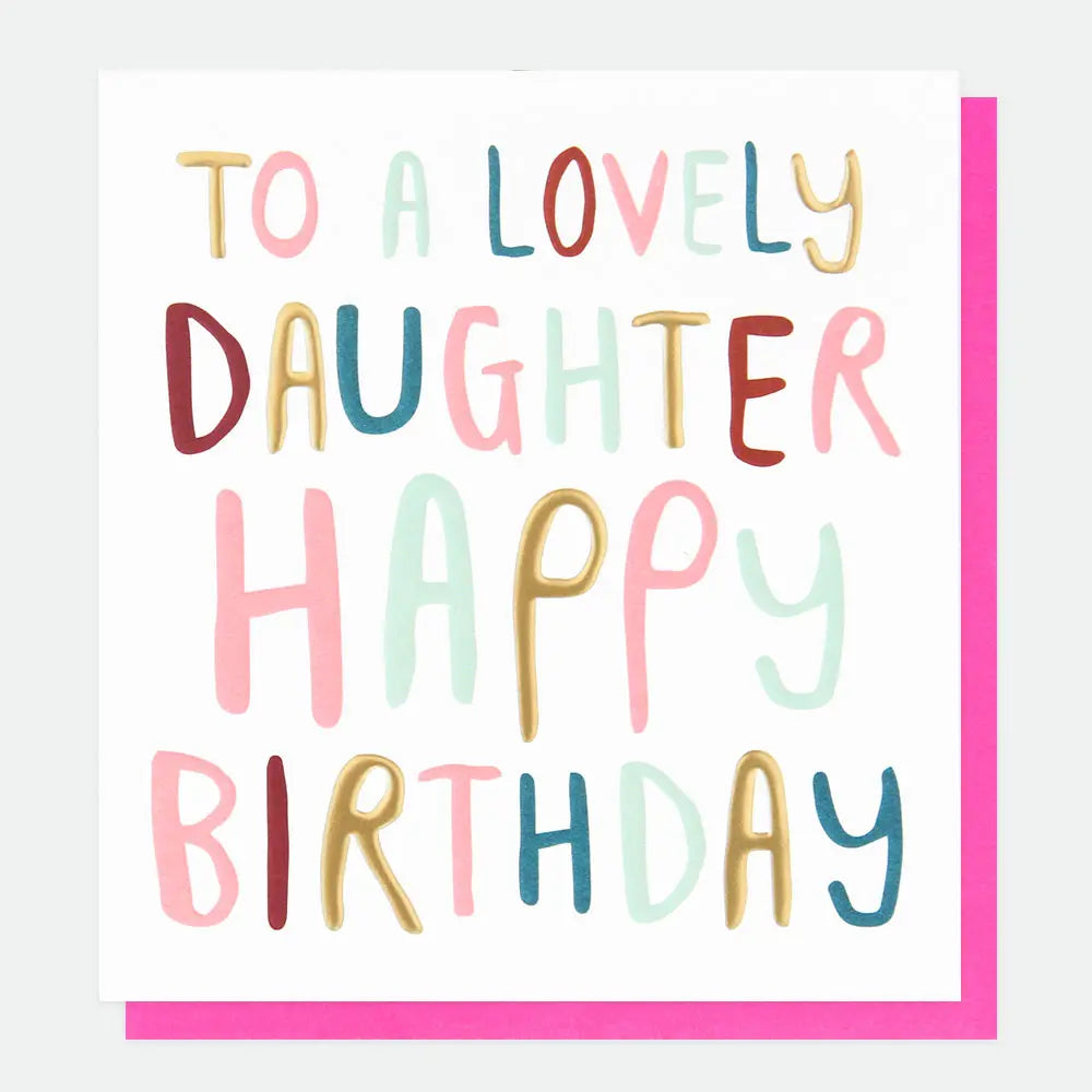 Happy Birthday Daughter
