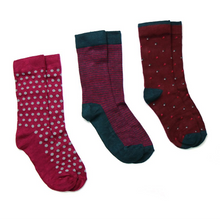 Load image into Gallery viewer, Bamboo sock trio for men
