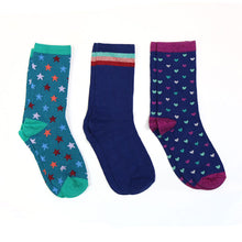 Load image into Gallery viewer, Ladies Bamboo Sock Trio
