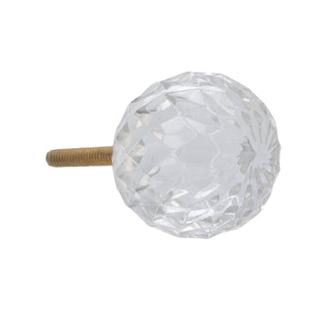 Door Knobs - Clear Crystal Cut