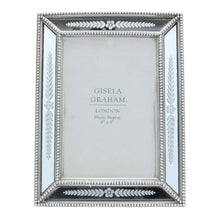 Load image into Gallery viewer, Mirrored Photo Frame  - Floral Leaf
