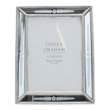 Load image into Gallery viewer, Mirrored Photo Frame  - Floral Leaf

