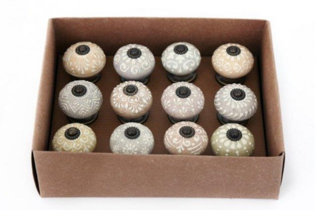 Round Pastel Door Knobs