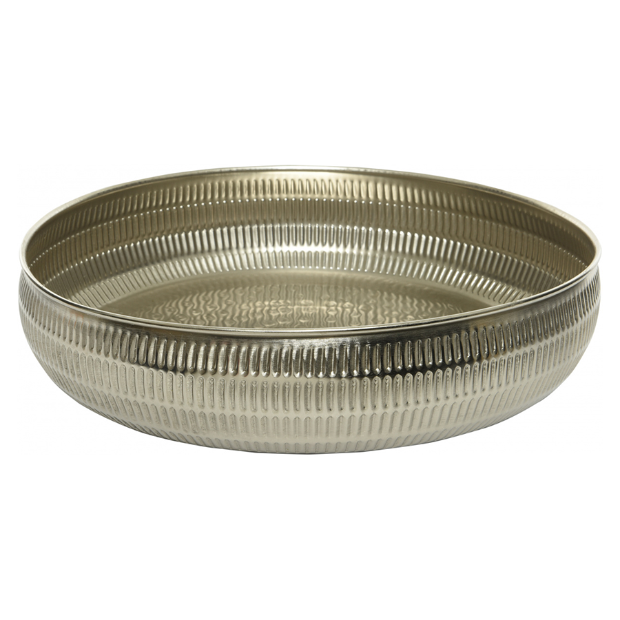 Silver Hammered Effect Bowl
