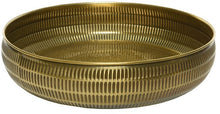 Load image into Gallery viewer, Gold Hammered Effect Bowl
