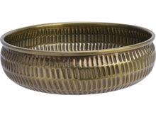 Load image into Gallery viewer, Gold Hammered Effect Bowl
