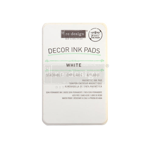 Redesign Decor Ink Pad - White - Little Gems Interiors