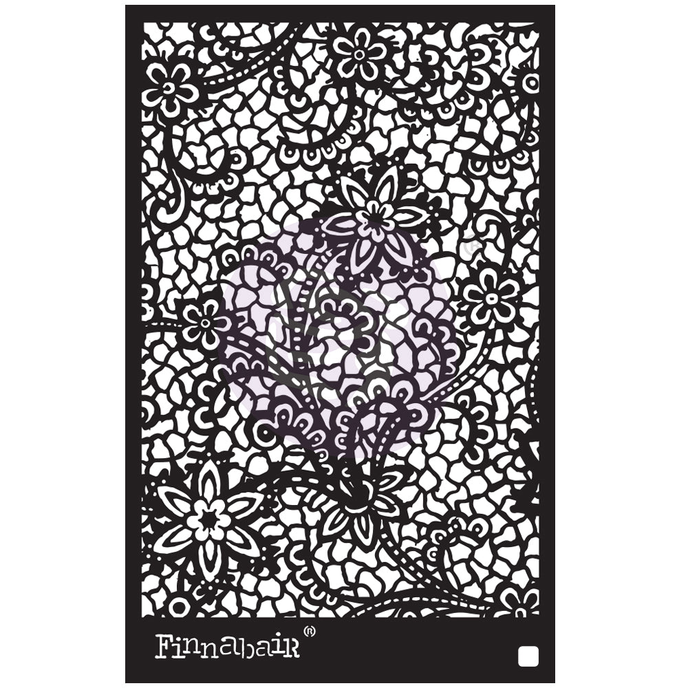 Stencil - Floral Net - 6