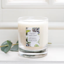 Load image into Gallery viewer, Earl Grey &amp; Sweet Hydrangea Glass Candle
